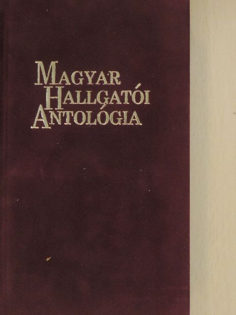 Asbóth Balázs - Magyar hallgatói antológia [antikvár]
