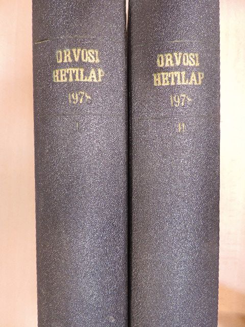 Dr. Benczúr Miklós - Orvosi Hetilap 1978. január-december I-II. [antikvár]