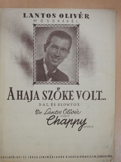 Chappy - A haja szőke volt... [antikvár]