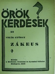 Vikár György - Zákeus [antikvár]