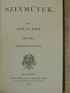 Jókai Mór - Szinművek I.  [antikvár]