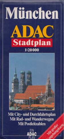 München Stadtplan 1:20000 [antikvár]