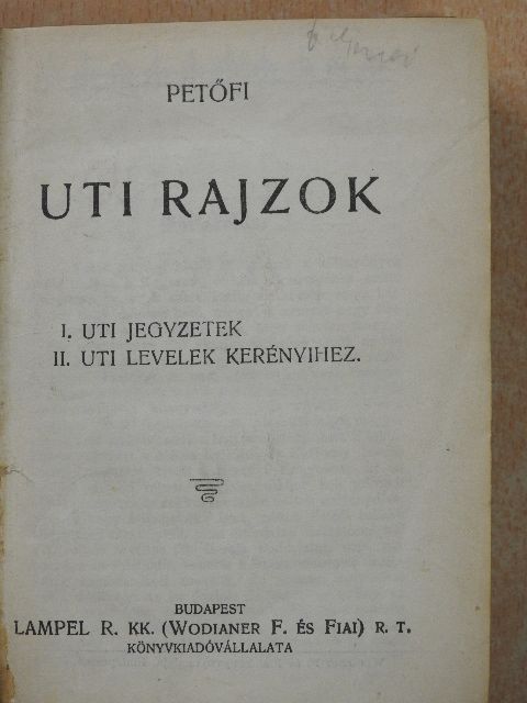Arany János - Uti rajzok/Toldi/A demokraták/Az uj Zrinyiász [antikvár]