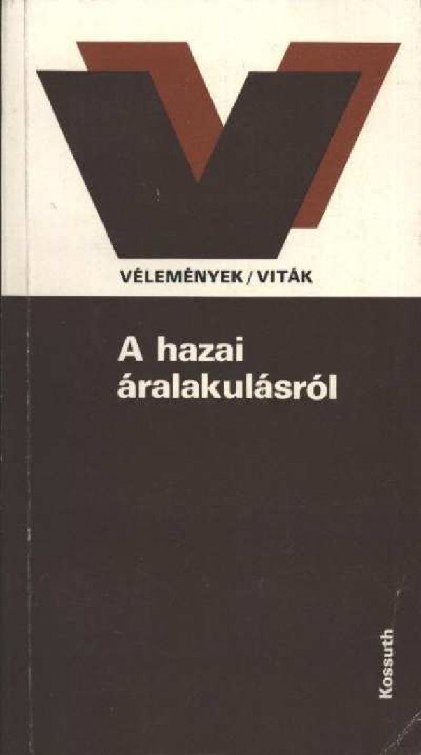 Wiesel Iván - A hazai áralakulásról [antikvár]