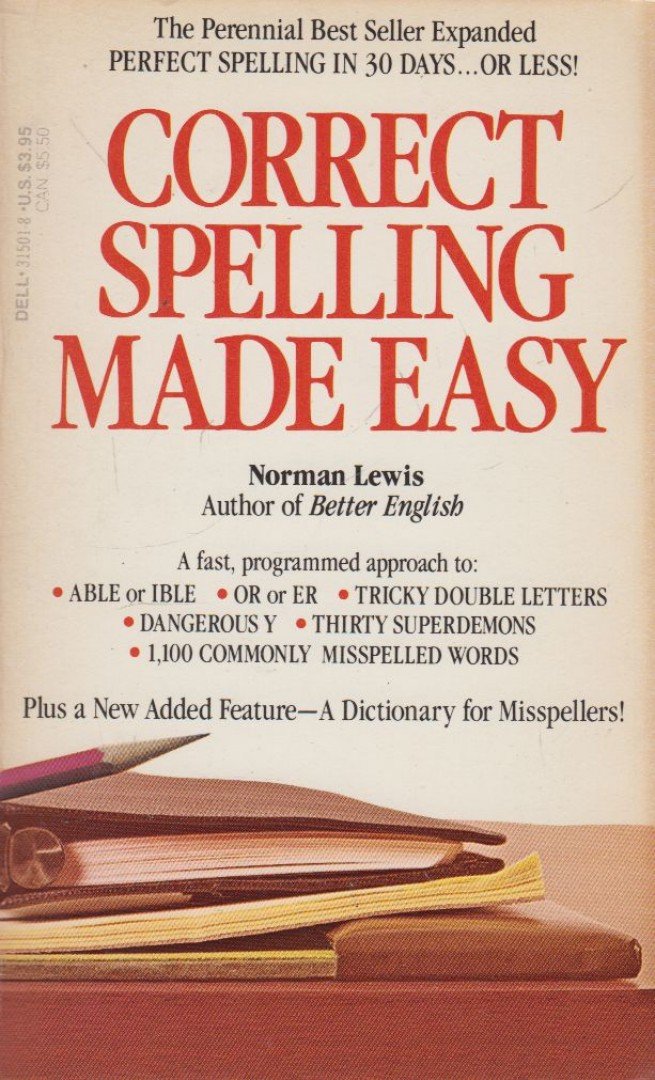 NORMAN LEWIS - Correct Spelling Made Easy [antikvár]