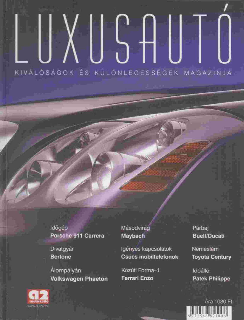 Surányi Péter - Luxusautó 2002/2. [antikvár]