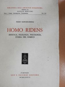 Paolo Santarcangeli - Homo Ridens [antikvár]