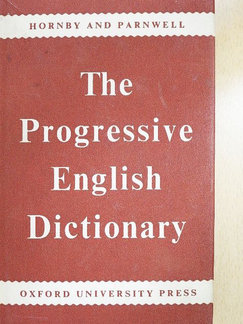 A. S. Hornby - The Progressive English Dictionary [antikvár]