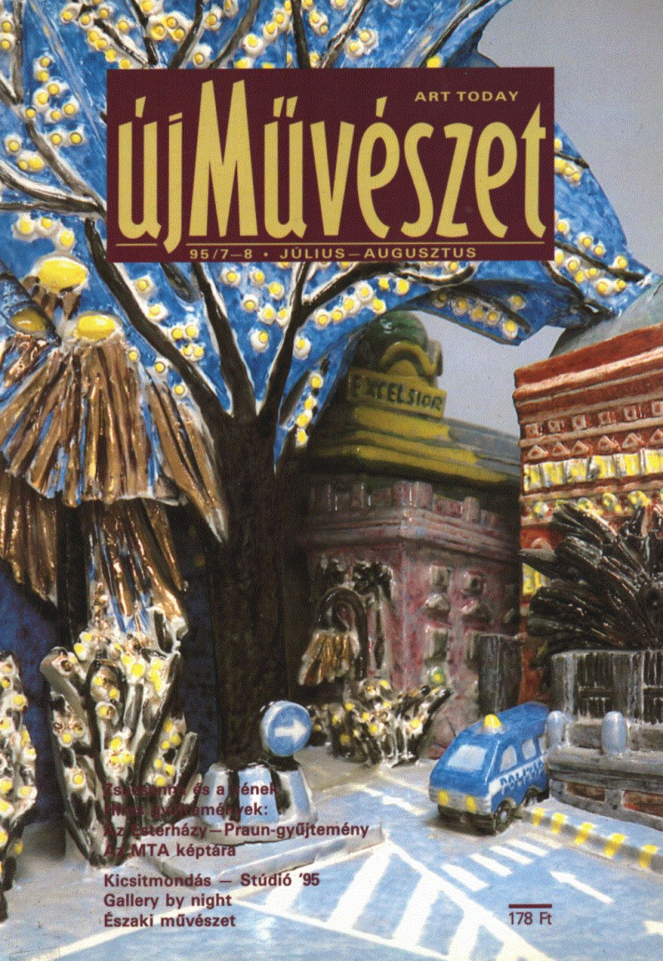 SINKOVITS PÉTER - Új művészet 1995. július-augusztus [antikvár]