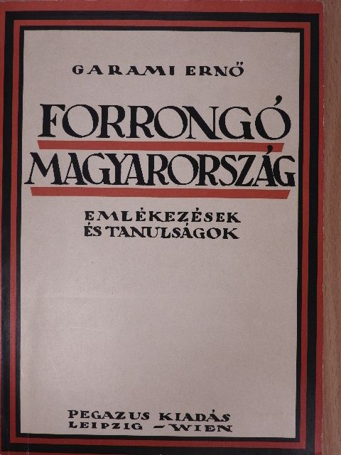 Garami Ernő - Forrongó Magyarország [antikvár]