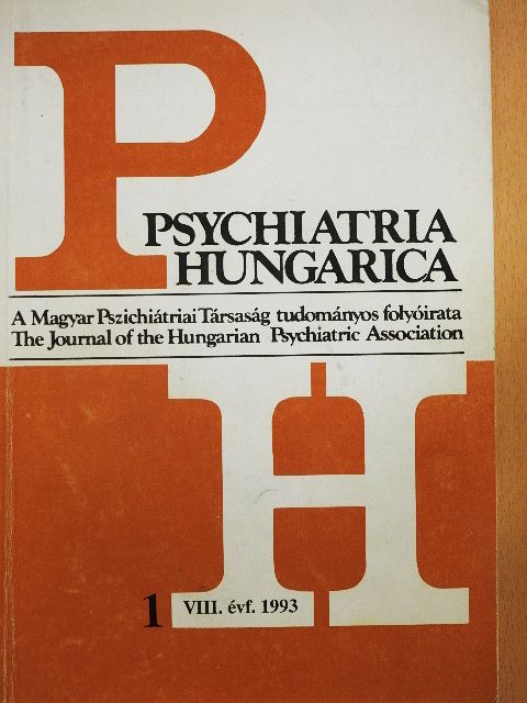 Dr. Czobor Pál - Psychiatria Hungarica 1993/1. [antikvár]