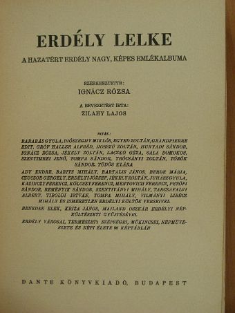 Ady Endre - Erdély lelke [antikvár]