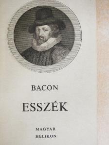 Francis Bacon - Esszék [antikvár]