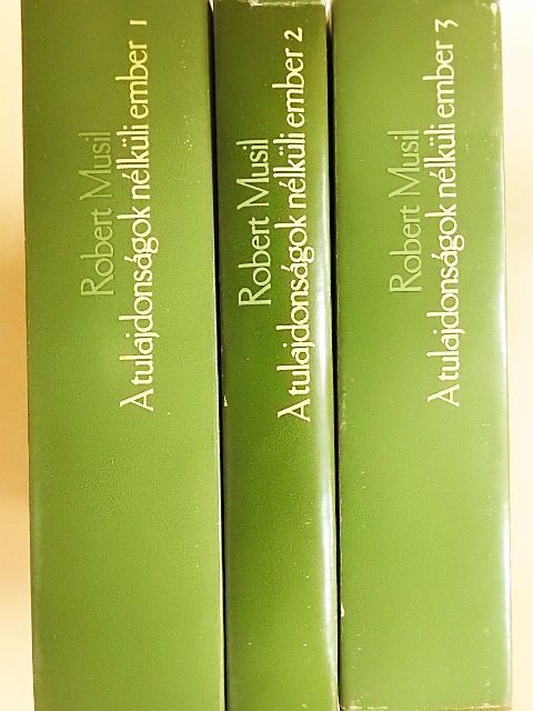 Robert Musil - A tulajdonságok nélküli ember 1-3. [antikvár]