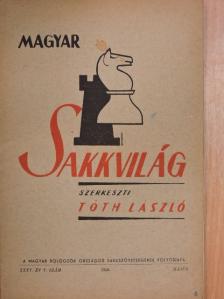 Barcza Gedeon - Magyar Sakkvilág 1950. május [antikvár]