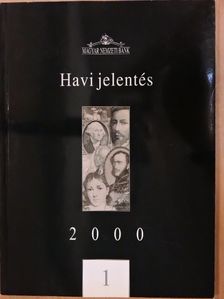 Havi jelentés 2000/1 [antikvár]