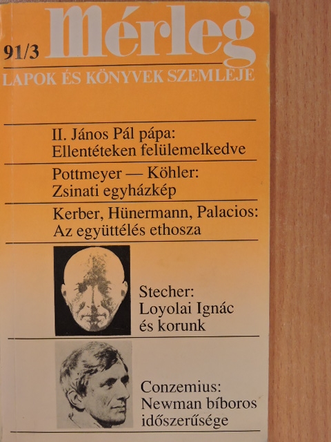 Dezsényi K. - Mérleg 1991/3. [antikvár]