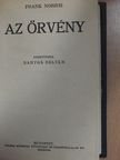 Frank Norris - Az örvény [antikvár]