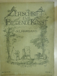 Zeitschrift für Bildende Kunst 1920. september [antikvár]