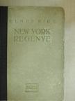Elmer Rice - New York regénye [antikvár]