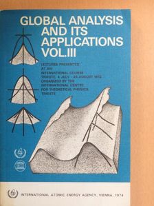 J. Le Poitier - Global analysis and its applications III. [antikvár]
