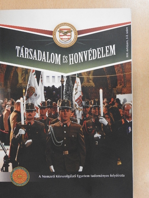 Angyal Árpád - Társadalom és Honvédelem 2013. 1-2.  [antikvár]