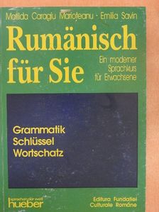Emilia Savin - Rumänisch für Sie [antikvár]