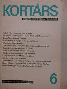 Bán Imre - Kortárs 1979. június [antikvár]