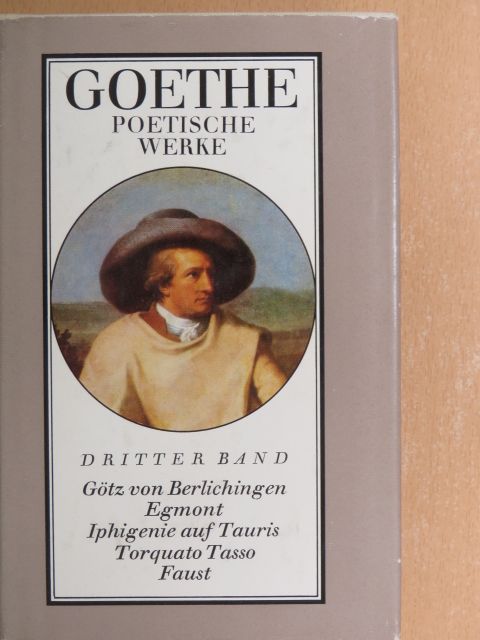 Goethe - Poetische Werke in drei Bänden III. [antikvár]