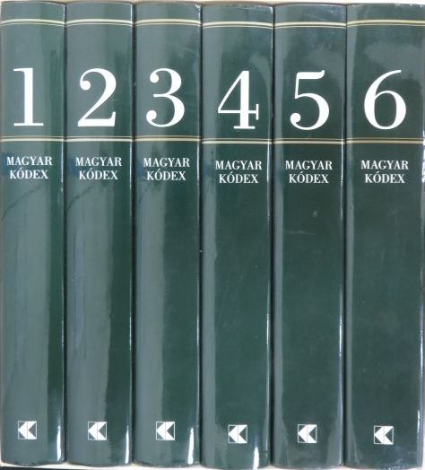 Estók János - Magyar kódex 1-6. [antikvár]