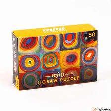 JIG9698-2 - PP Mini Masterpieces kirakós: Squares with Concentric Circles