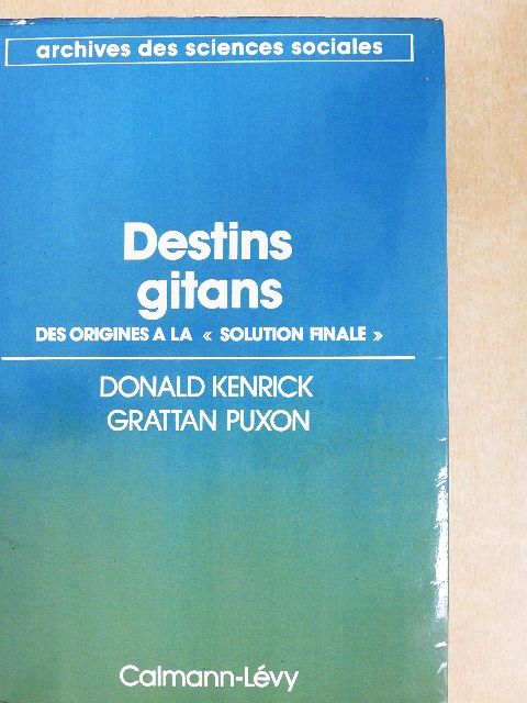 Donald Kenrick - Destins Gitans [antikvár]