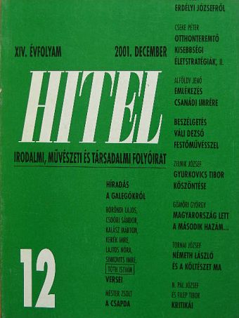 Alföldy Jenő - Hitel 2001. december [antikvár]