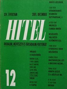 Alföldy Jenő - Hitel 2001. december [antikvár]