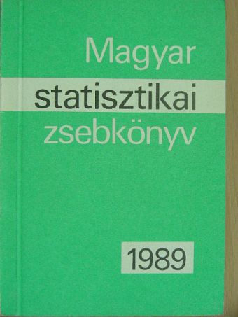 Magyar statisztikai zsebkönyv 1989. [antikvár]