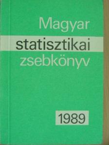 Magyar statisztikai zsebkönyv 1989. [antikvár]