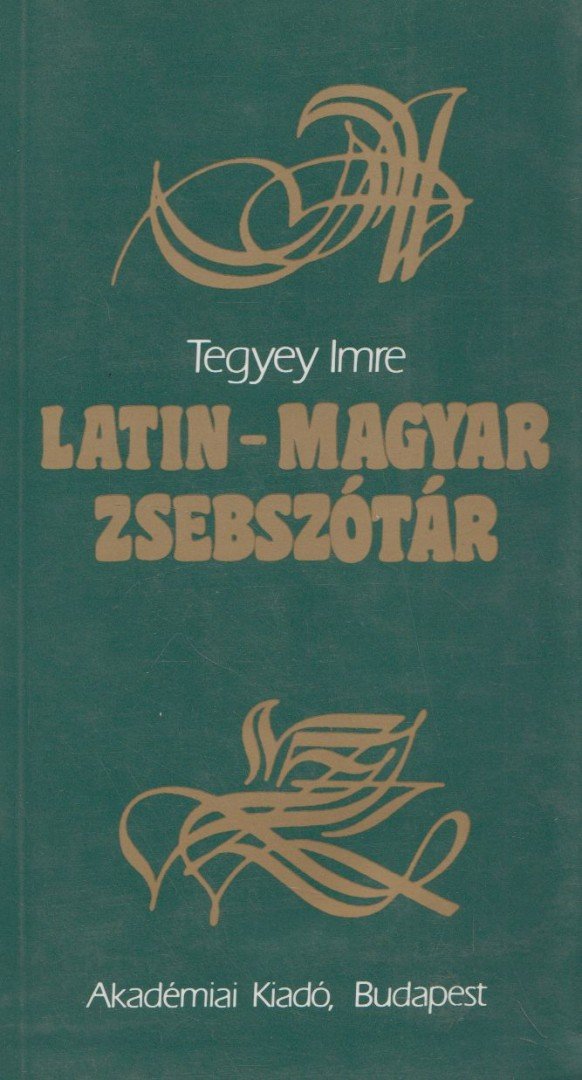 TEGYEY IMRE - Latin-magyar zsebszótár [antikvár]