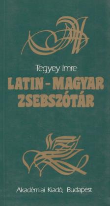 TEGYEY IMRE - Latin-magyar zsebszótár [antikvár]