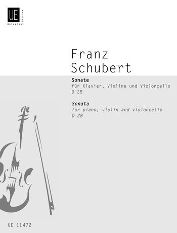 Franz Schubert - SONATE FÜR KLAVIER, VIOLINE U. VIOLONCELL (1812)