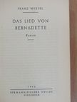 Franz Werfel - Das Lied von Bernadette [antikvár]