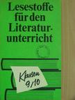 Eberhard Panitz - Lesestoffe für den Literaturunterricht [antikvár]