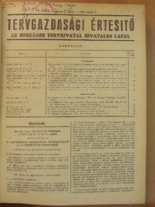 Tervgazdasági Értesítő 1955. január-december + különszám [antikvár]