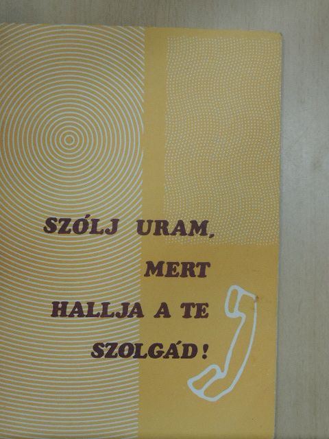 Kiss Sándor - Szólj uram, mert hallja a te szolgád! [antikvár]