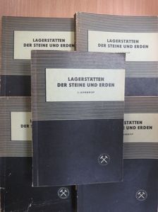 Dr. Hans Jürgen Rösler - Lagerstätten der Steine und Erden 1-5. [antikvár]
