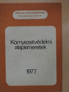Fitos József - Környezetvédelmi alapismeretek [antikvár]