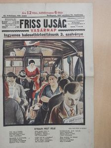 Lestyán Sándor - Friss Ujság Vasárnap 1937. október 24. [antikvár]