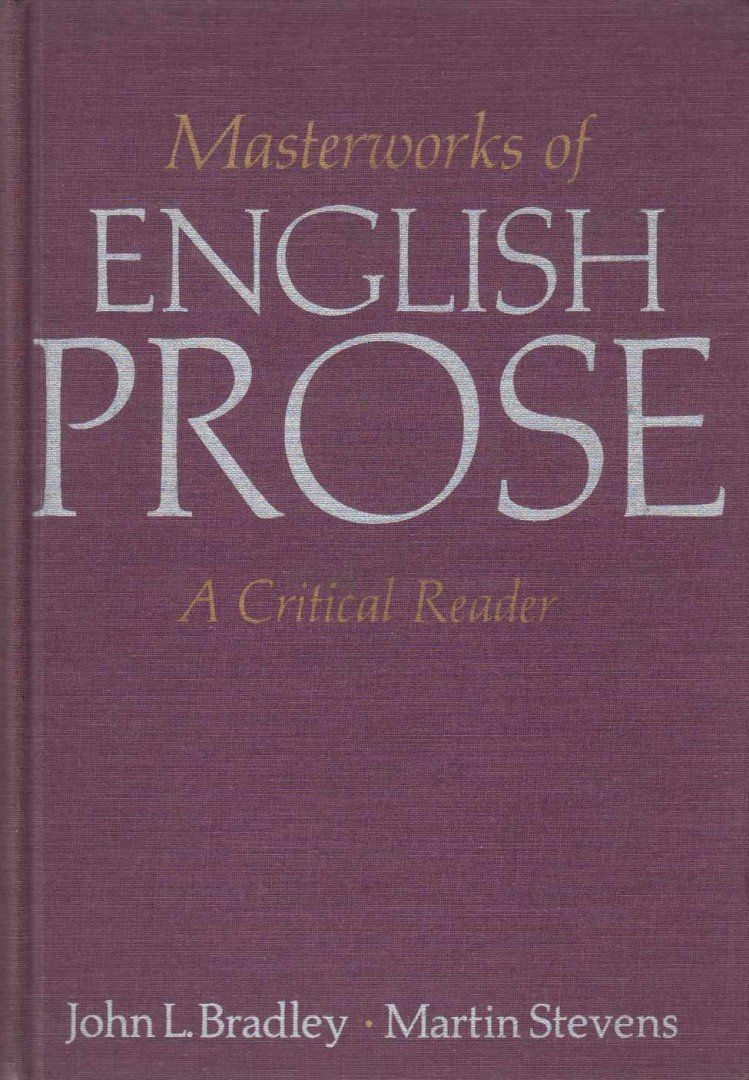 Masterworks of English Prose [antikvár]