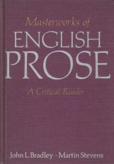 Masterworks of English Prose [antikvár]