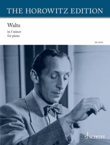 HOROWITZ - WALTZ IN f MINOR FOR PIANO