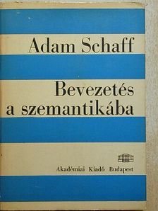 Adam Schaff - Bevezetés a szemantikába [antikvár]